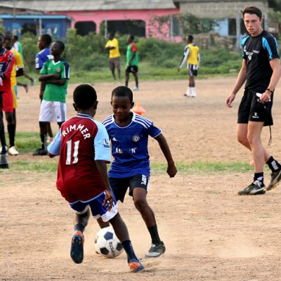 Football Coaching & Playing Project in Ghana, Accra