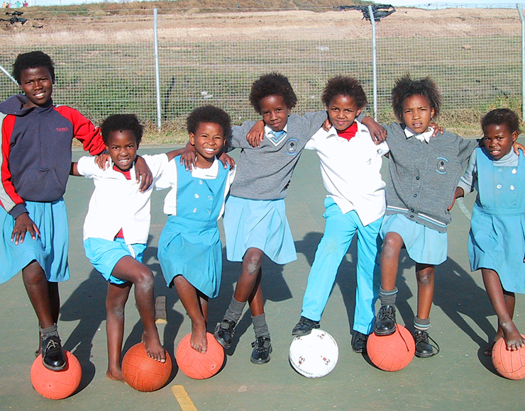 Young South African Netballers