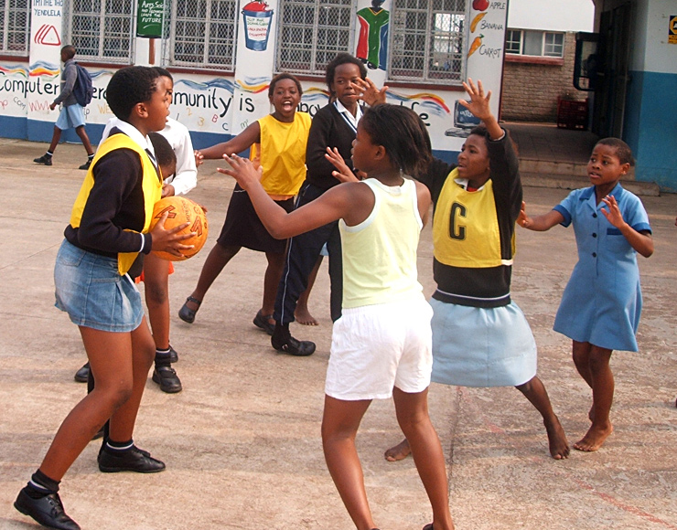 Playing Netball in South Africa