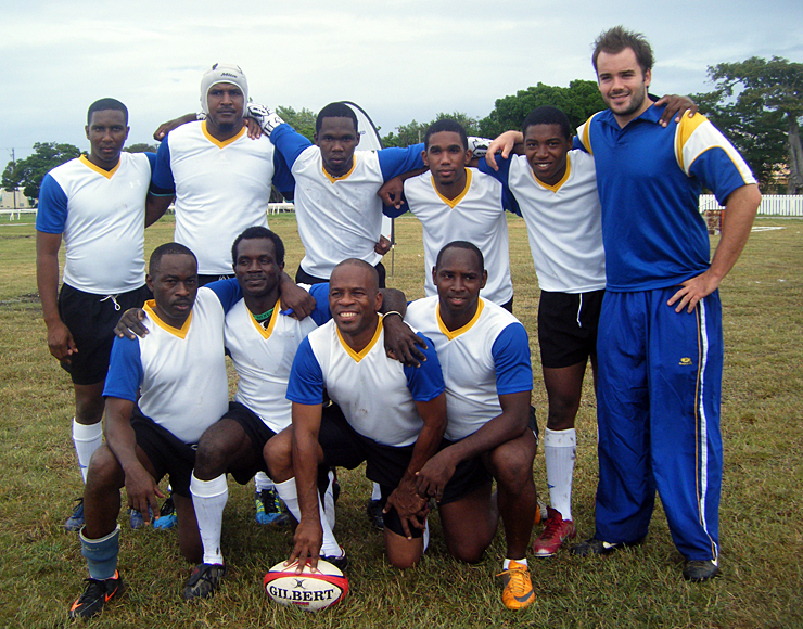 Rugby Team in St Lucia