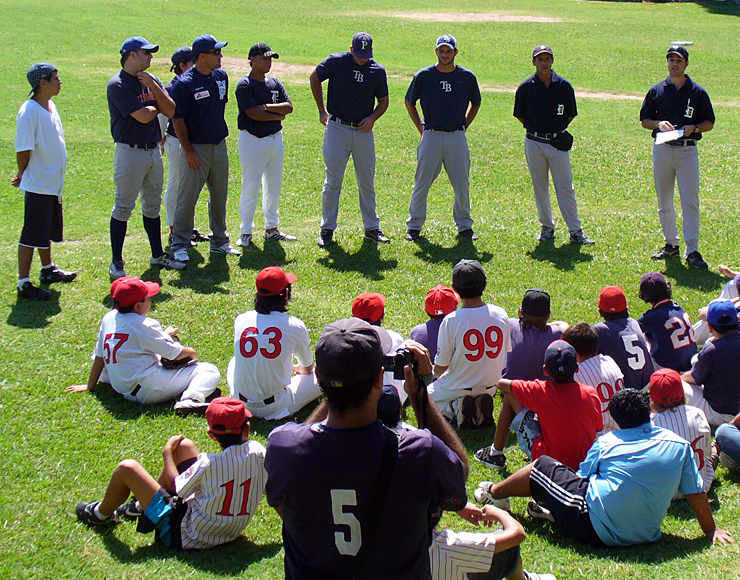 Coach Baseball in South America