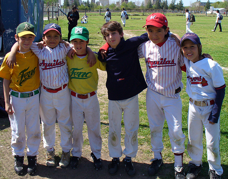 Young Argentinian Baseballers