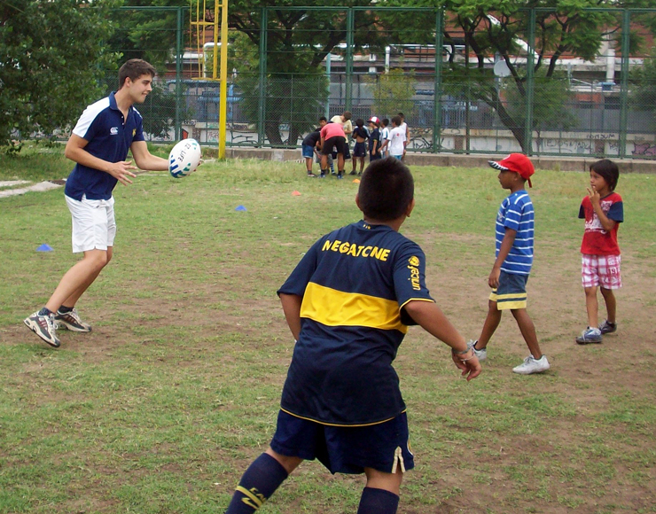 Rugby Coaching Session Argentina