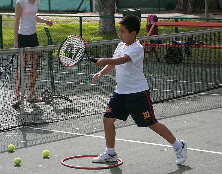 Teach Tennis to Kids