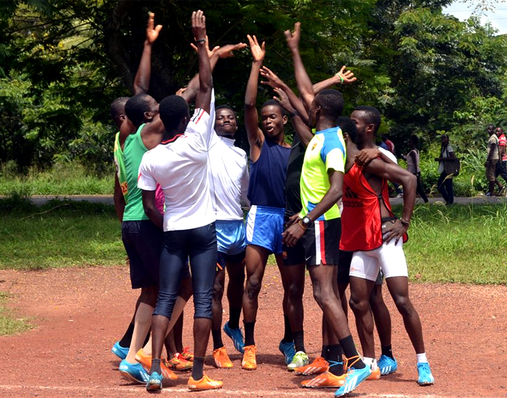 Young Athletes in Ghana