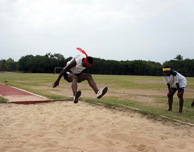 Ghana Long Jump Training