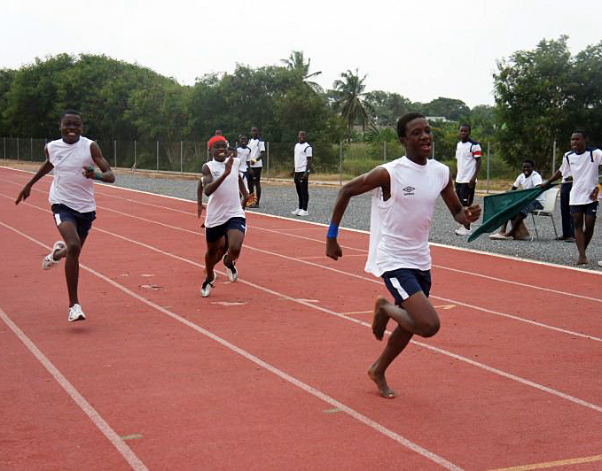 Athletics Track in Ghana