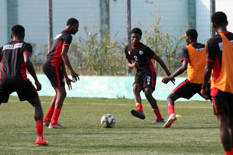 Training Session at Ghana Football Academy