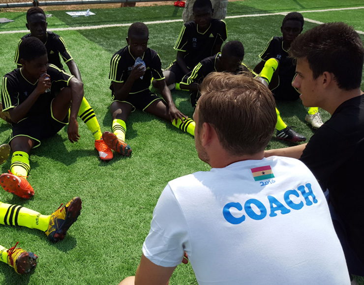 Coach Football in Ghana