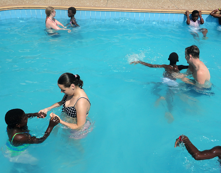 Teach Swimming in Ghana