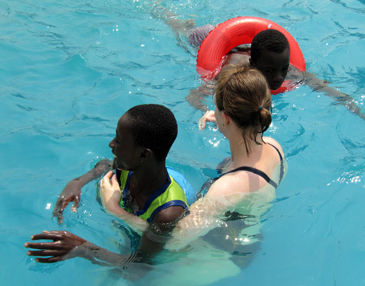 Coach Swimming in Ghana