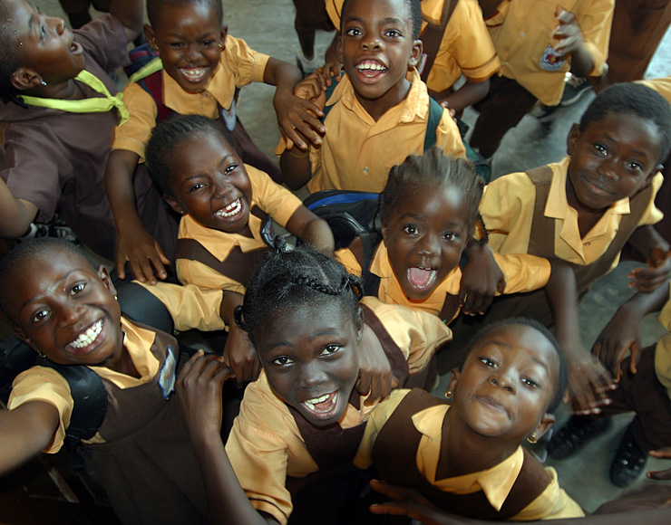School Kids in Ghana