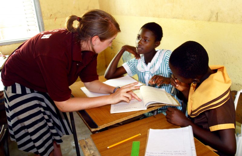 Teaching Kids English in Ghana