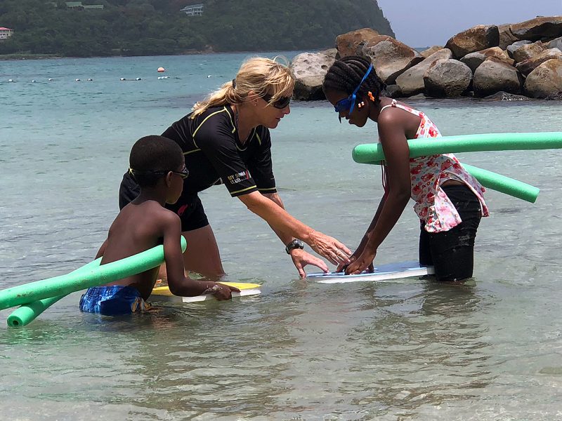 Swimming Teaching Volunteer Project in St Lucia, Castries