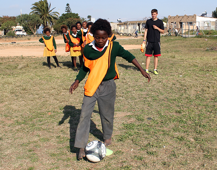 Girls Football Coaching Session South Africa