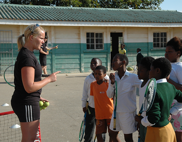 Teach Tennis to Kids in South Africa