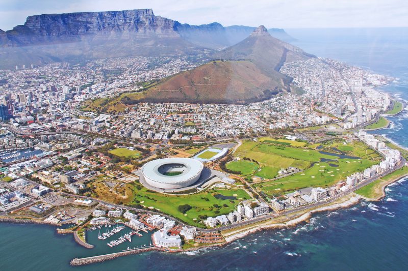 Ariel View of Cape Town