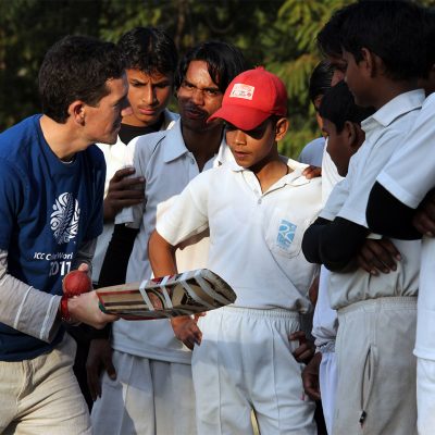 Cricket Coaching Volunteer Project in India, Goa