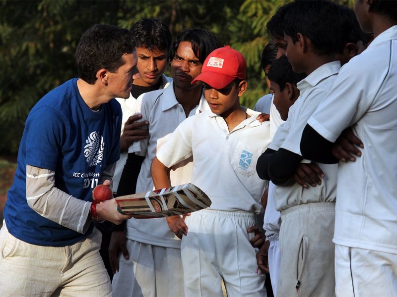 Cricket Coaching Volunteer Project in India, Goa