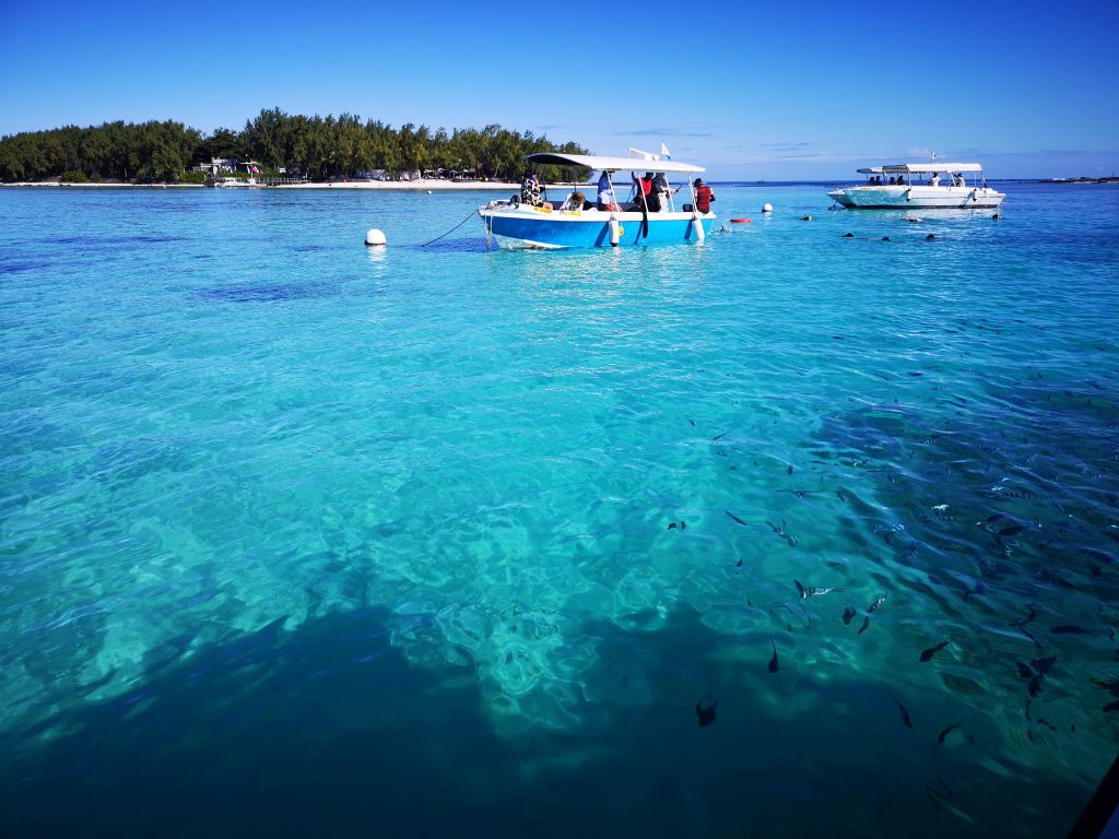 Mauritius Blue Bay Glass Bottom Boat