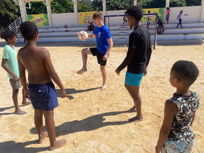 Football Coaching and Playing Project in Mauritius