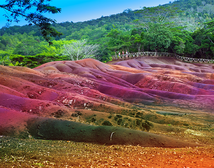 Seven Coloured Earths – Chamarel, Mauritius