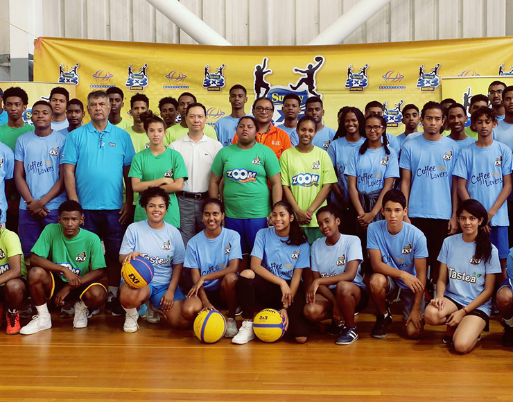 Basketball in Mauritius