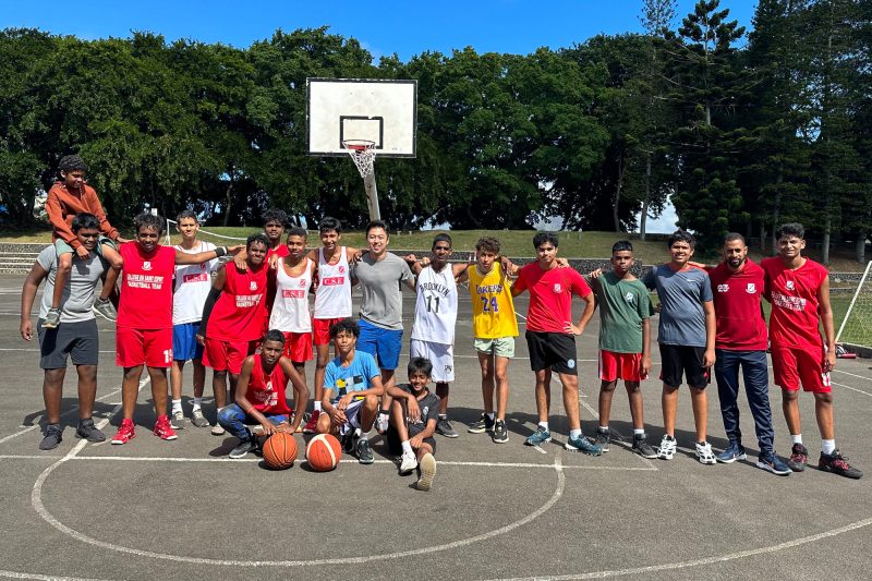 Basketball Coaching and Playing Project in Mauritius