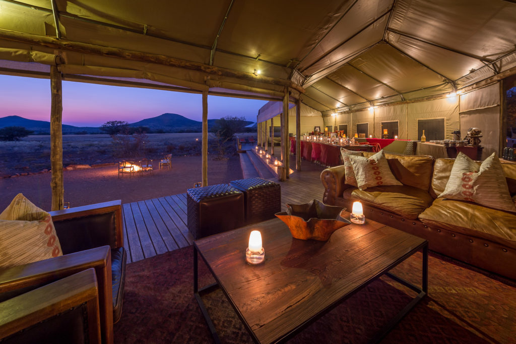Namibia - 1552 - Desert Rhino Camp - Lounge