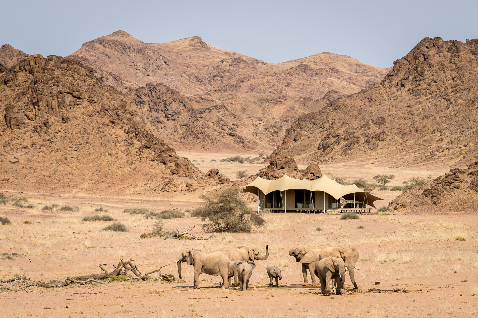 Namibia - 1552 - Hoanib Skeleton Coast Camp - Exterior