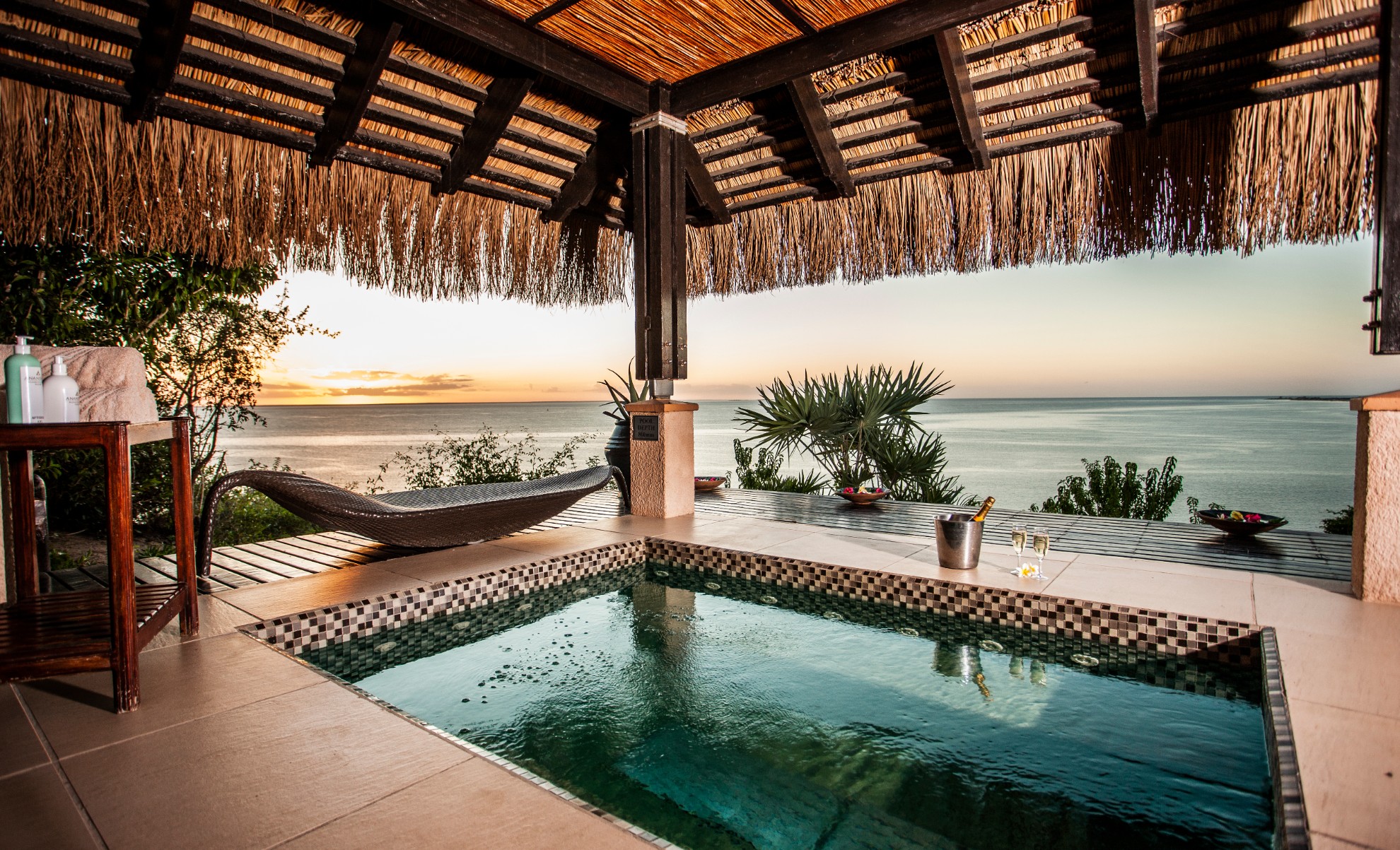 Mozambique - Bazaruto Archipelago - 11895 - Poolside View of Ocean