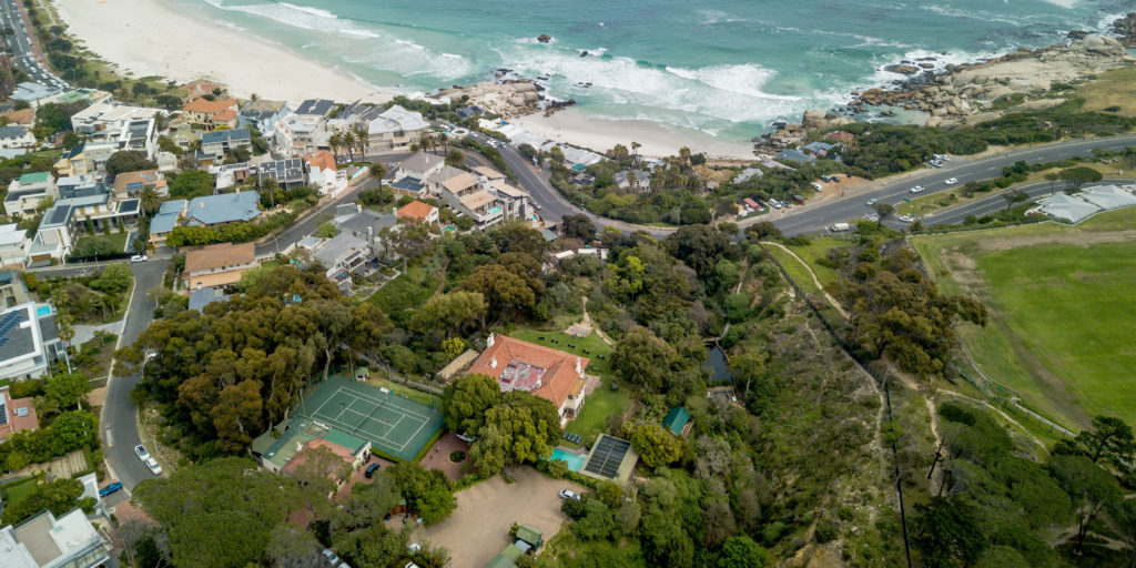Camps Bay Retreat Aerial View
