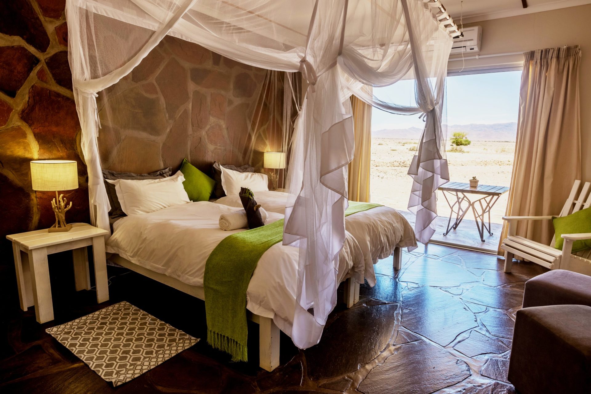 Namibia - 1552 - Elegant Desert Lodge - Twin Room