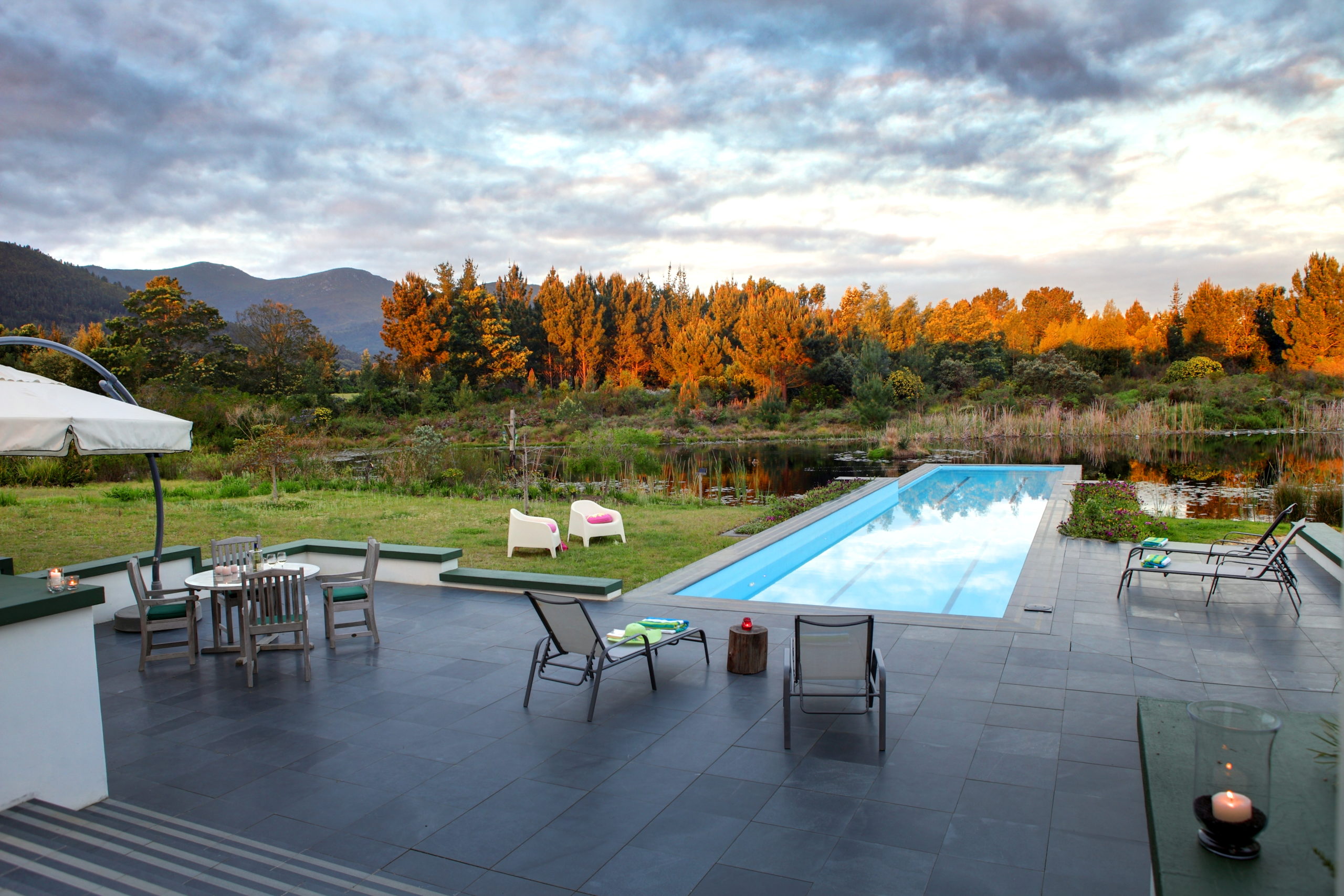 Buffelsdam Country House-Pool