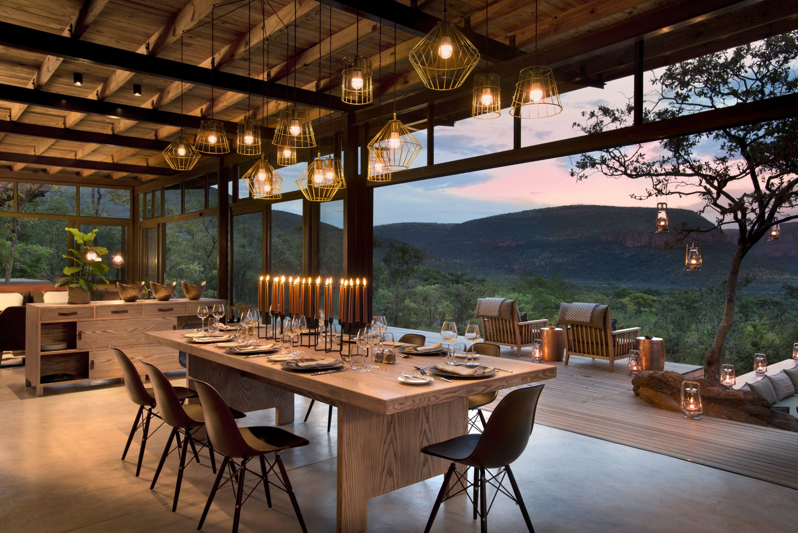 Marataba Mountain Lodge-Dining Area