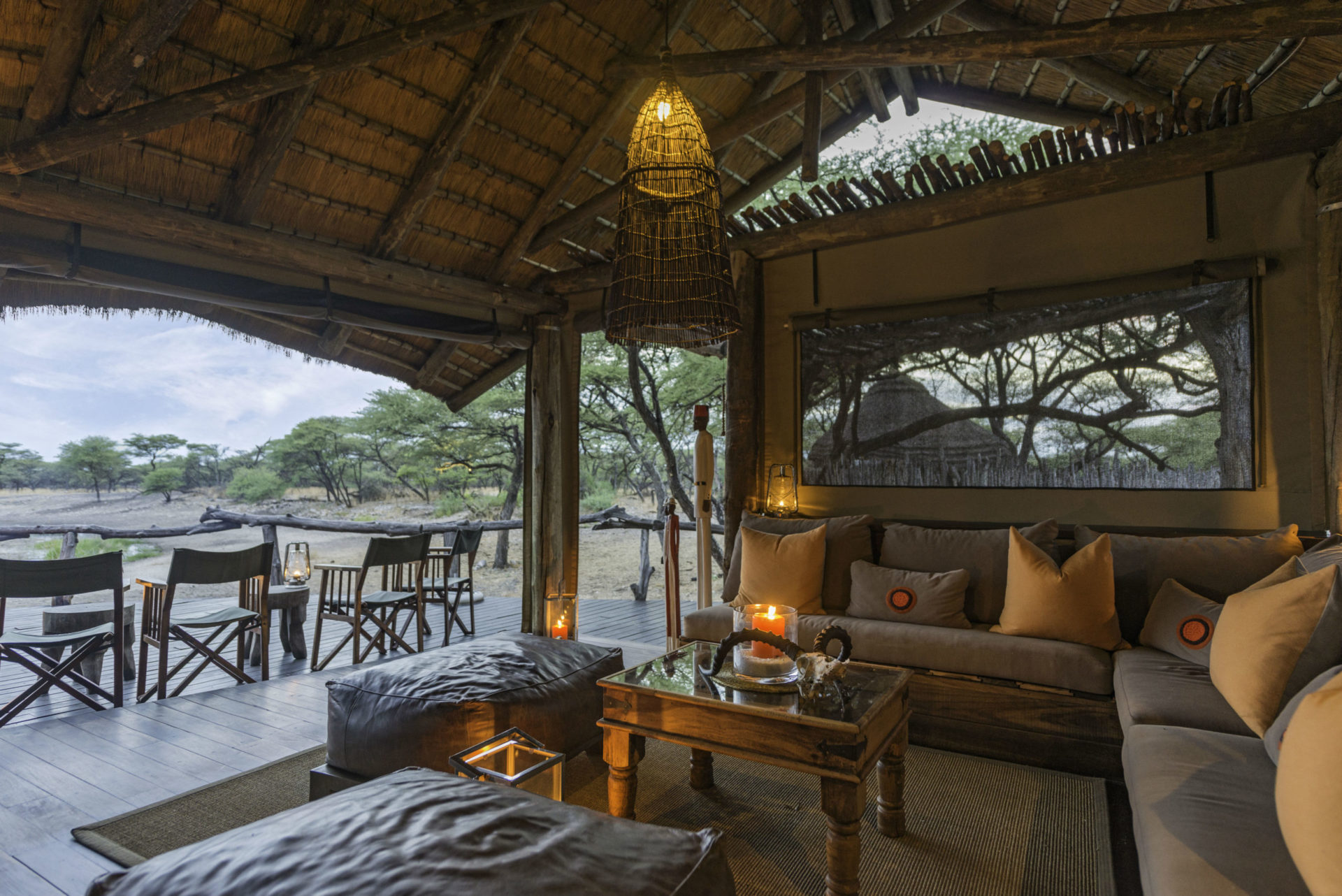 Namibia - 1552 - Onguma Tree Top - Lounge