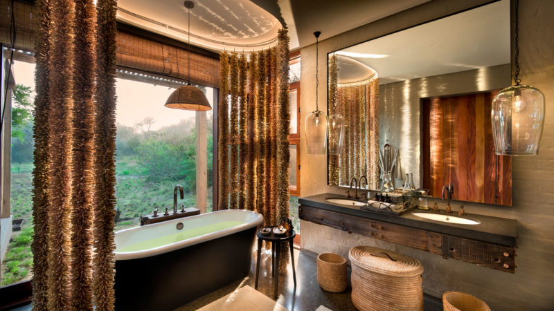 South Africa - andBeyond Phinda Private Game Reserve - andBeyond Phinda Homestead - Bathroom views