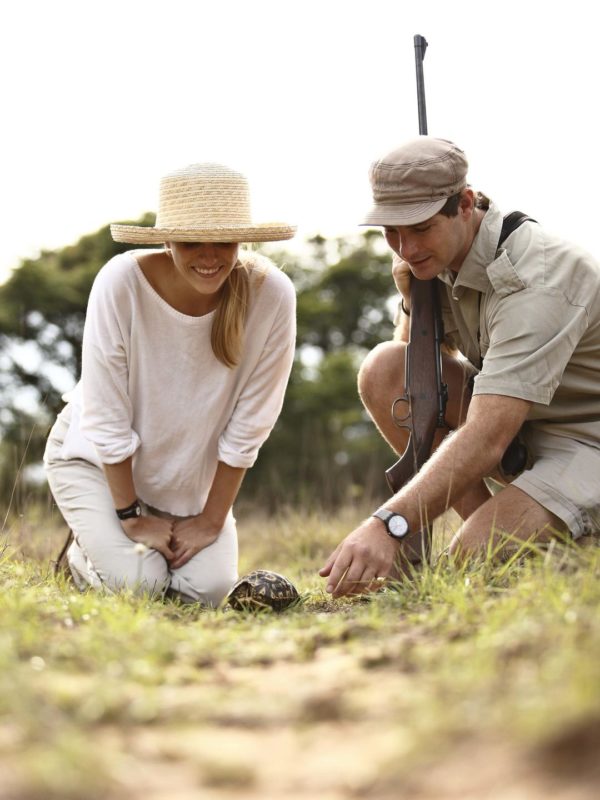 South Africa - andBeyond Phinda Private Game Reserve - Safari Walk - Tracking