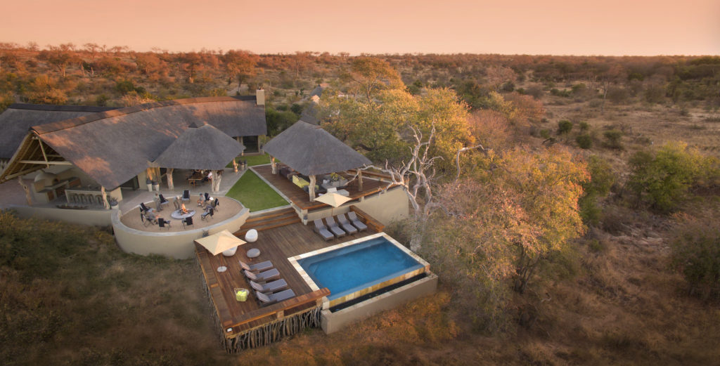 South Africa - Kruger - 4948 - Aerial shot of Lodge