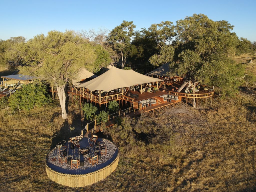 Botswana - Moremi Game Reserve - 1553 - Tuludi Main decking and boma