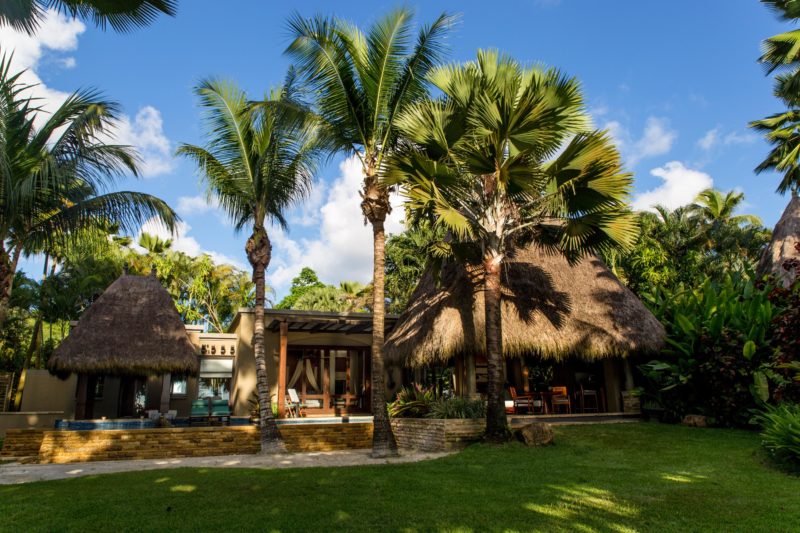 Seychelles - Mahe Island- 1554 - Maia Luxury Resort & Spa - Ocean View Pool Villa - Gardens and palms