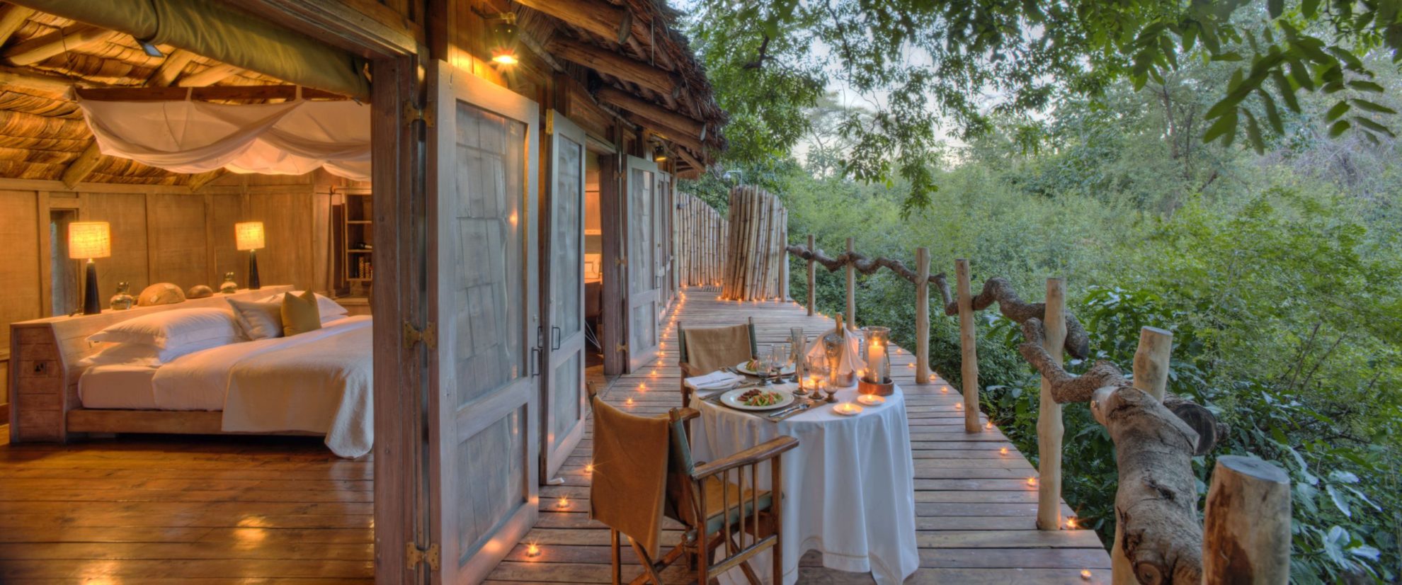 Tanzania - Lake Manyara National Park - 1568 - Lake Manyara Tree Lodge Decking Views