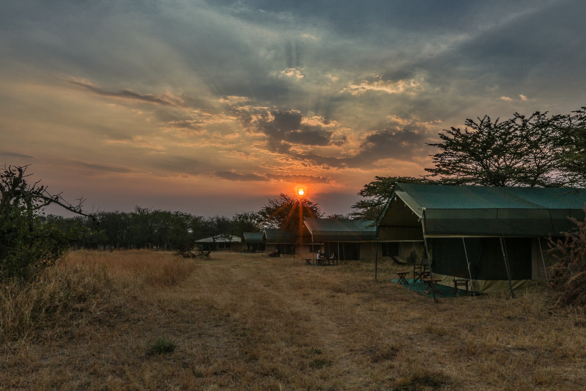 Nasikia Mobile Migration Camp Sunset