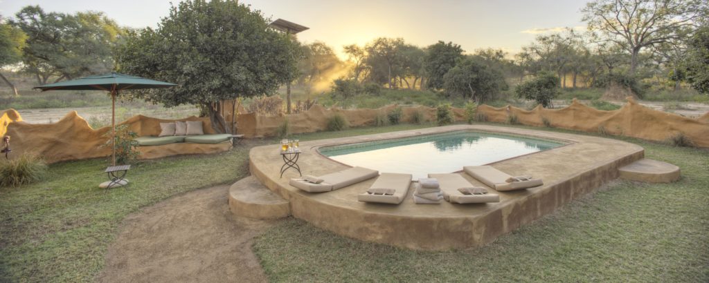 Zambia - Lower Zambezi - 1564 - Chongwe River Camp outdoor swimming pool
