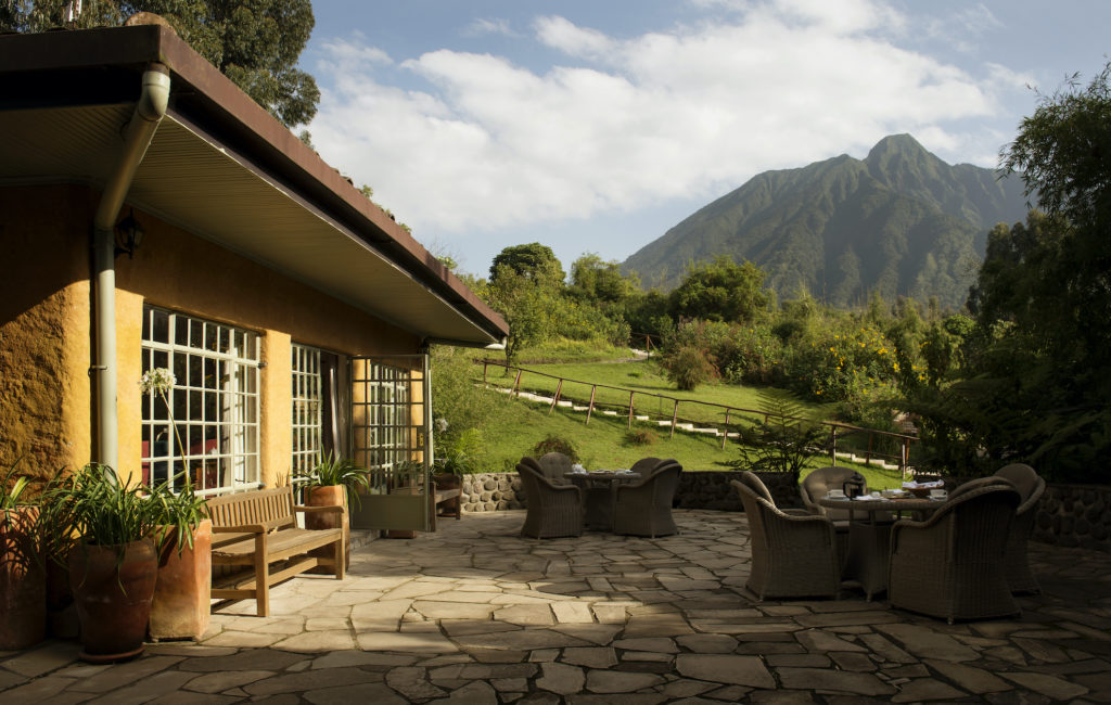 Rwanda - Volcanoes National Park - 1568 - Sabyinyo Silverback Lodge Seating Area