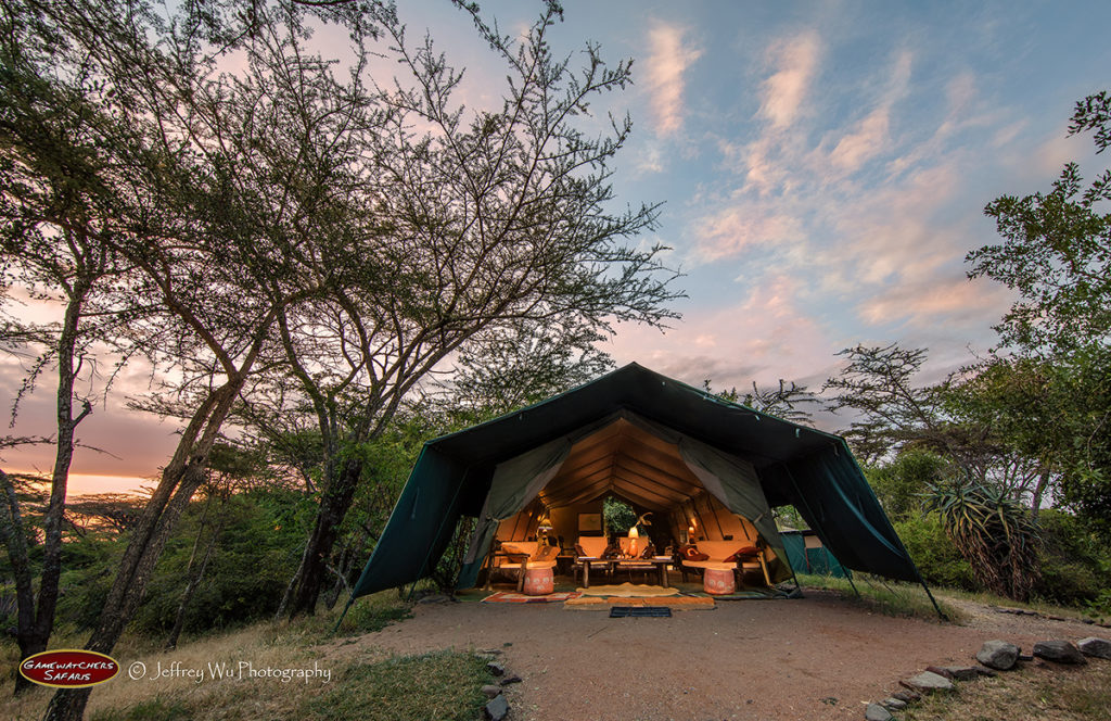 Porini Mara Camp Ol Kinyei Conservancy Kenya Outside Tented Accommodation