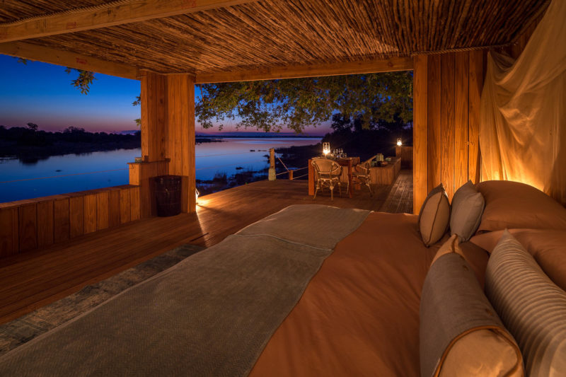 Botswana - Linyanti Concessions - Duma Tau Camp - Starbeds interior