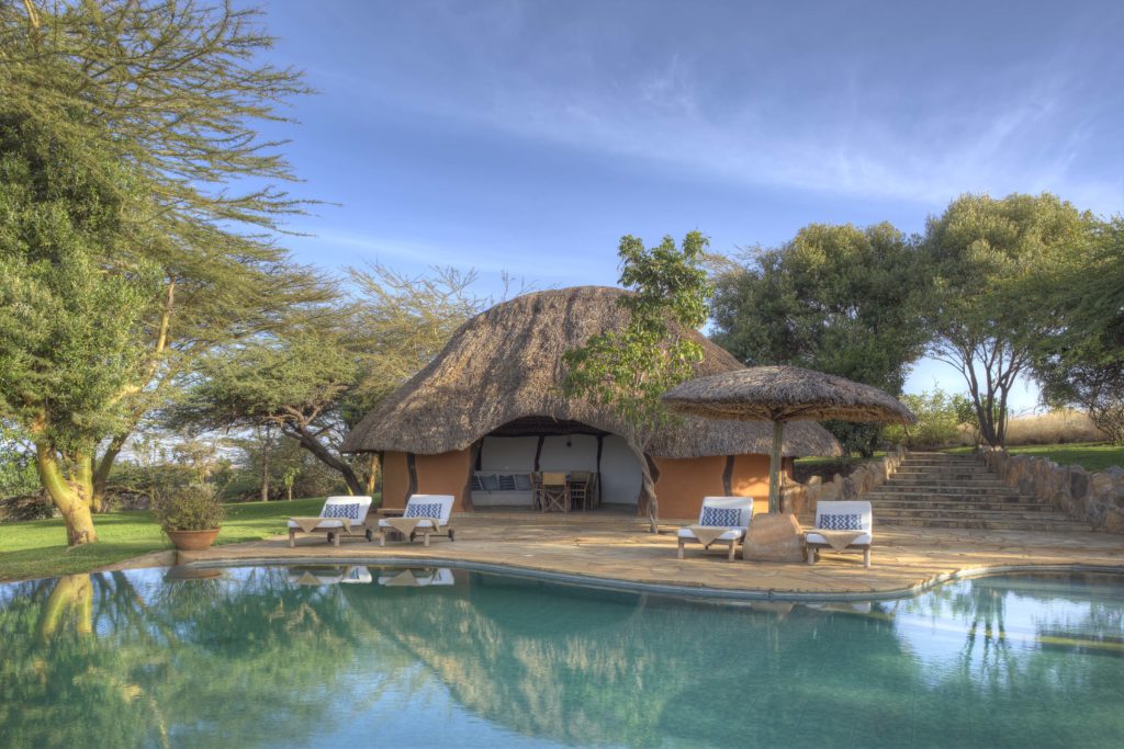 Kenya - Lewa Conservancy -12890 - Elewana Kifaru House Swimming pool