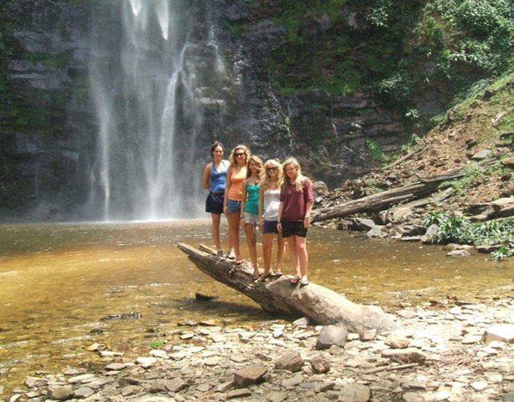 Waterfalls in Ghana