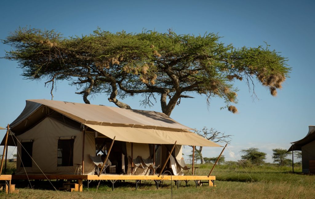Mantis Siringit Serengeti Camp Lounge Tent